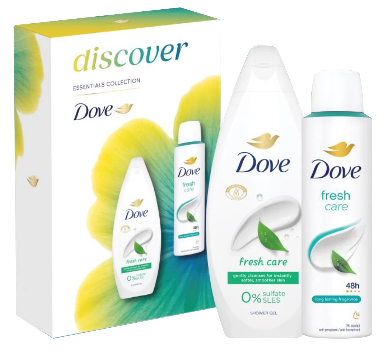 DOVE darčeková kazeta Fresh Care