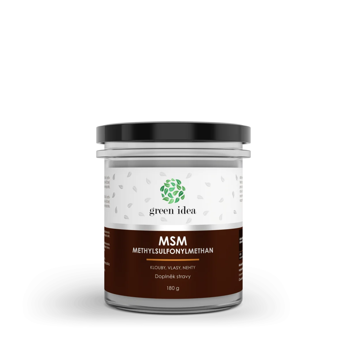 MSM - Metylsulfonylmetán 180 g - Green idea