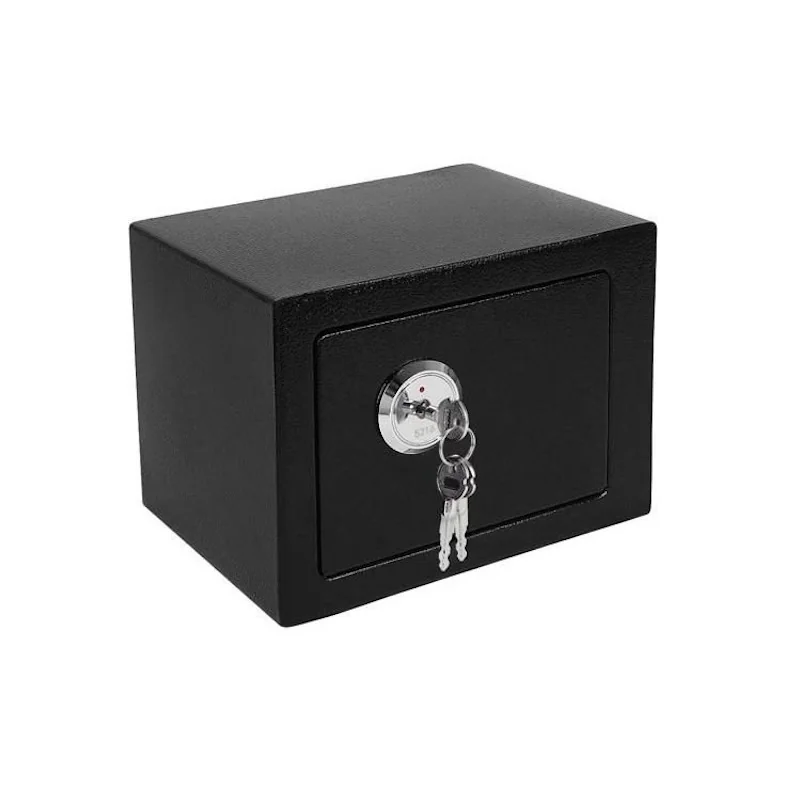 MG S8800 Trezor s mechanickým zámkom 23x17x17cm, čierny 