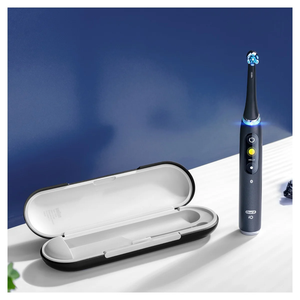 Oral B iO Series 9 Duo Black&Rose Elektrická zubná kefka 1×1 set, elektrická zubná kefka