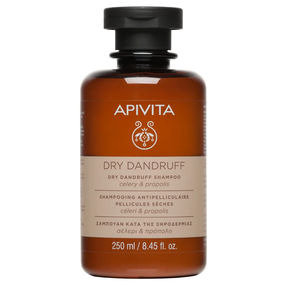 APIVITA Dry Dandruff Shampoo, 250ml 1×250 ml, šampón proti suchým lupinám