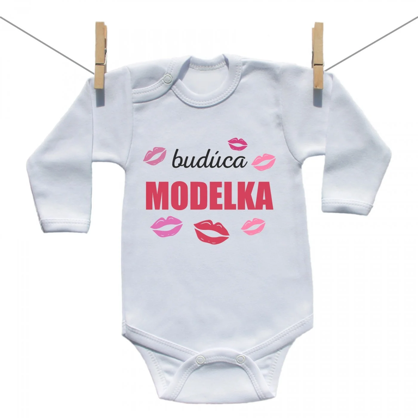Boodyy Body s dlhým rukávom Budúca modelka Veľkosť: 86