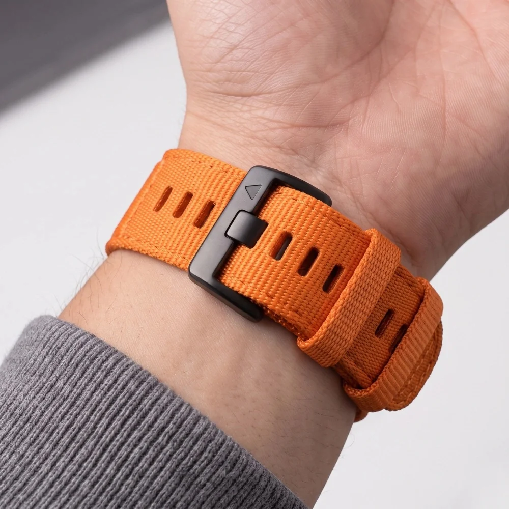 Tech-Protect Nylon Classic remienok QuickFit 26mm, orange