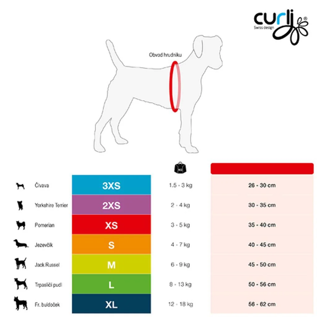 Postroj pre psov so sponou Manšester Tan L, 8-13 kg