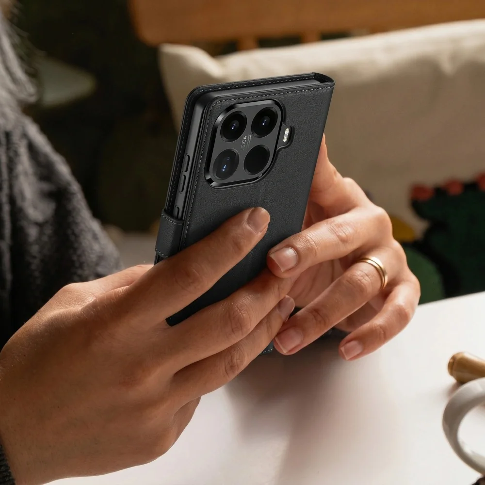 Tech-Protect Wallet knižkové puzdro na Xiaomi 17T, čierne