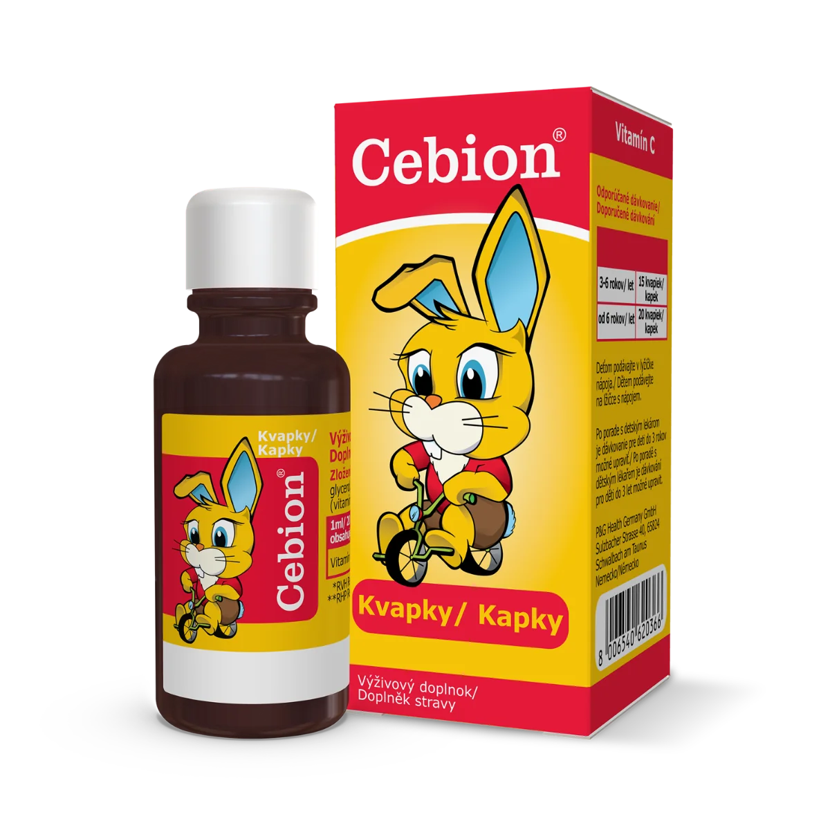 CEBION 1×30 ml, kvapky, výživový doplnok