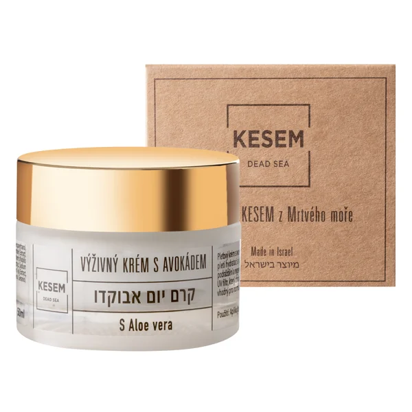 KESEM Výživný krém s avokádom a Aloe vera 1×50 ml, pleťový krém