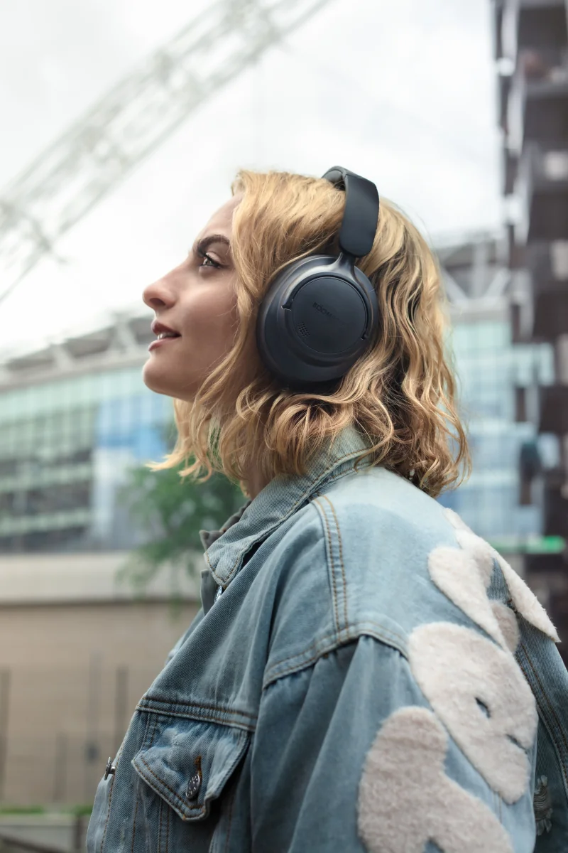 BOOMPODS ANC+  bezdrôtové slúchadlá čierne