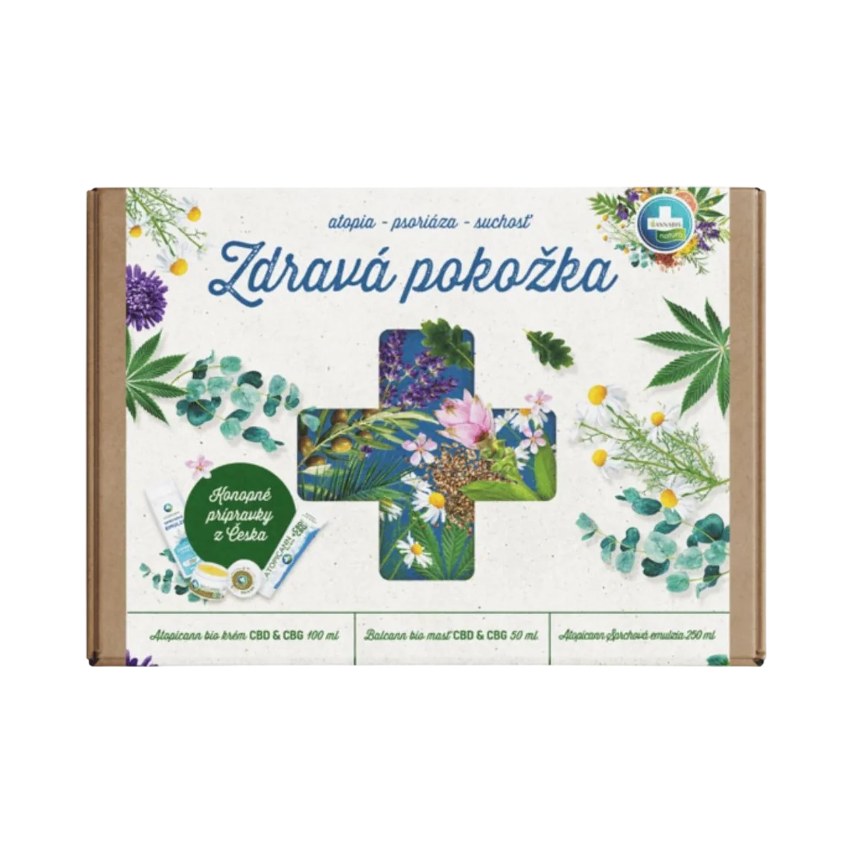 Darčekové balenie ZDRAVÁ POKOŽKA - Annabis
