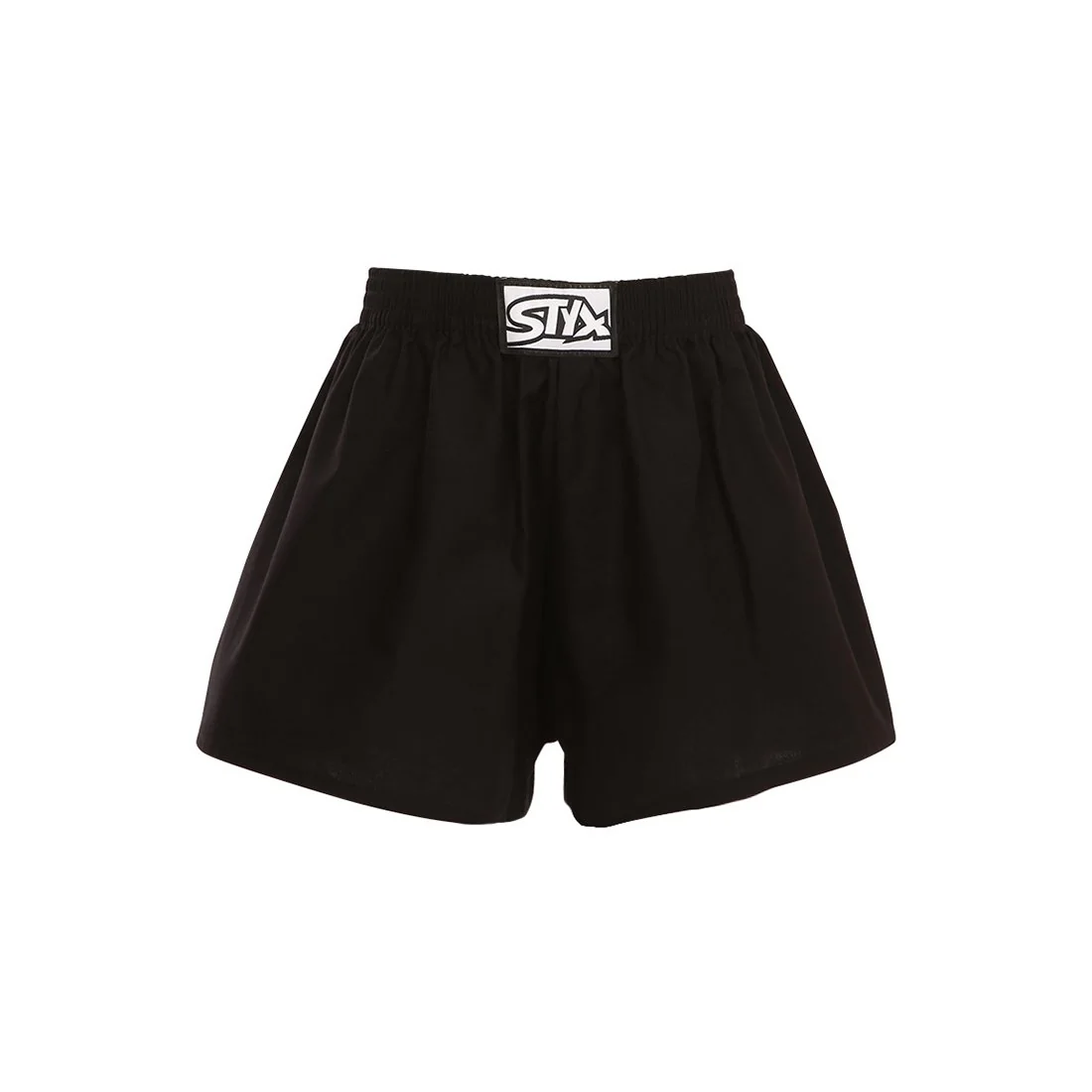 Detské trenky klasická guma čierne (J960) 4-5 rokov