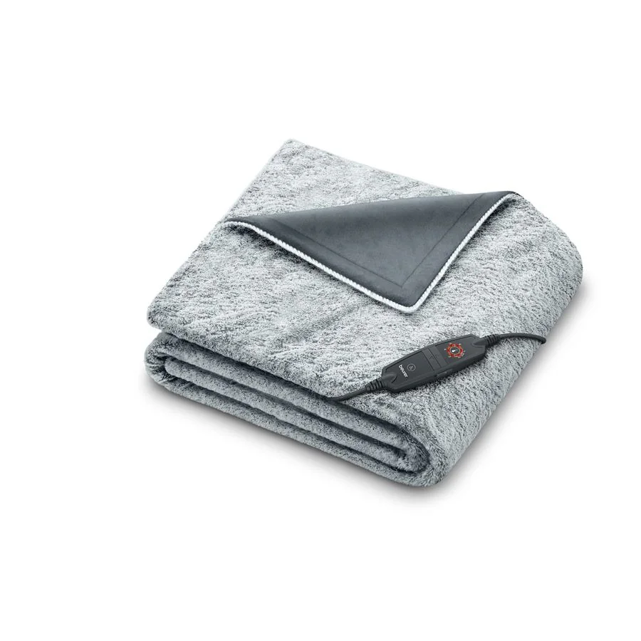 Vyhrievacia deka BEURER HD 75 Nordic Grey Green Planet