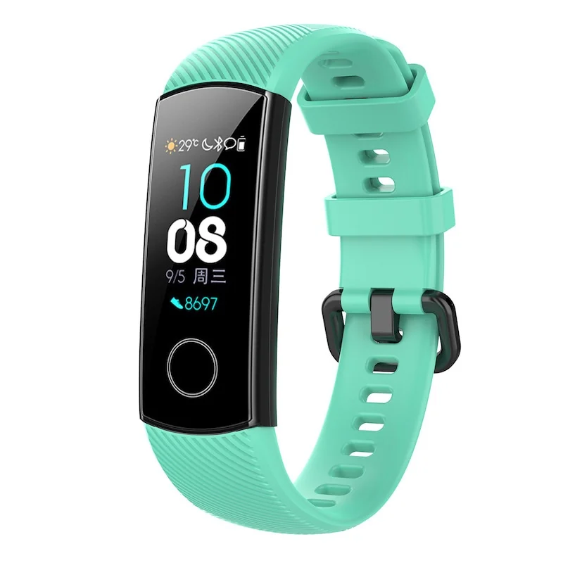 BStrap Silicone Line remienok na Honor Band 4 teal