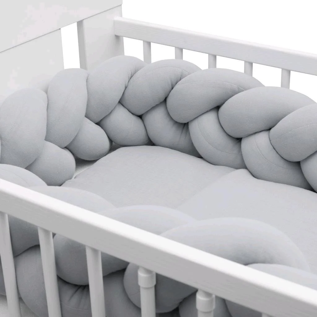 Mušelínový set do postieľky s výplňou New Baby 100x70 cm svetlo