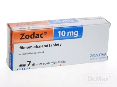 Zodac 1×7 tbl, 10 mg