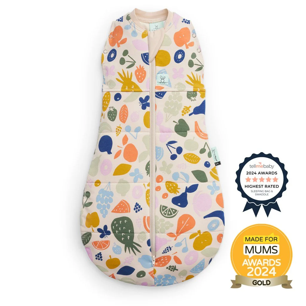 Zavinovačka a vak na spanie 2v1 Cocoon Fruit Salad 0-3 m, 3-6 kg, 2,5 tog