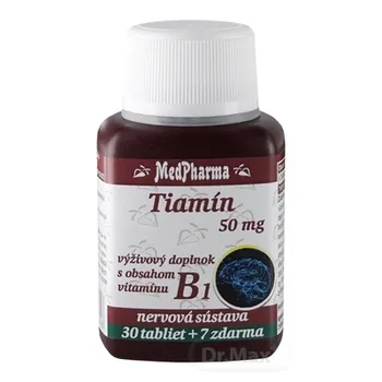 MedPharma TIAMÍN 50 mg (vitamín B1) 1×37 tbl, 30+7 zadarmo