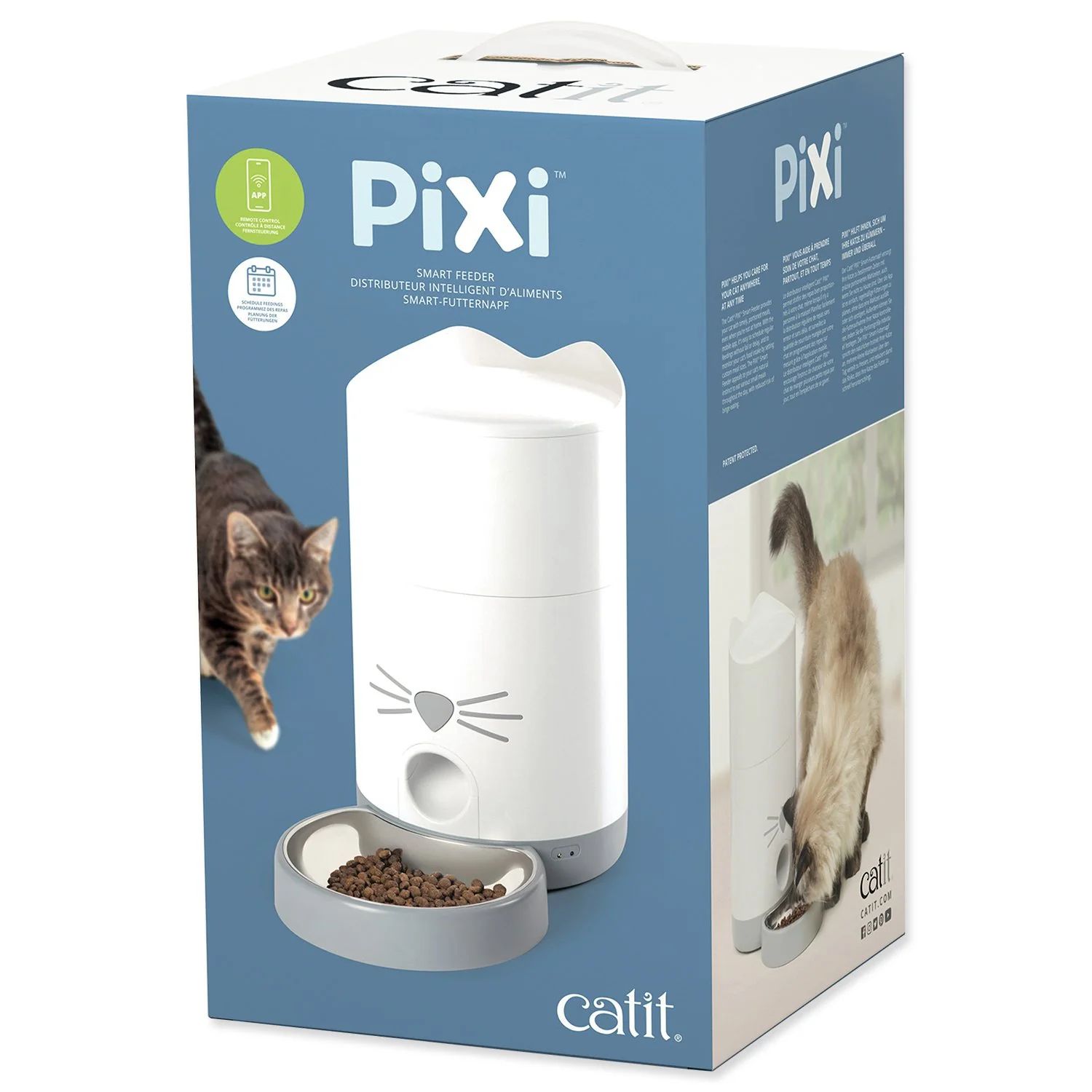 Automatický dávkovač kŕmenia Pixi Smart na suché krmivo