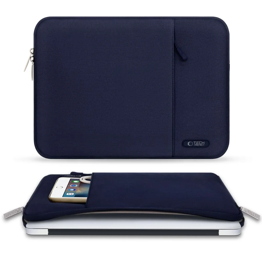 Tech-Protect Sleevy obal na notebook 13-14'', tmavomodrý