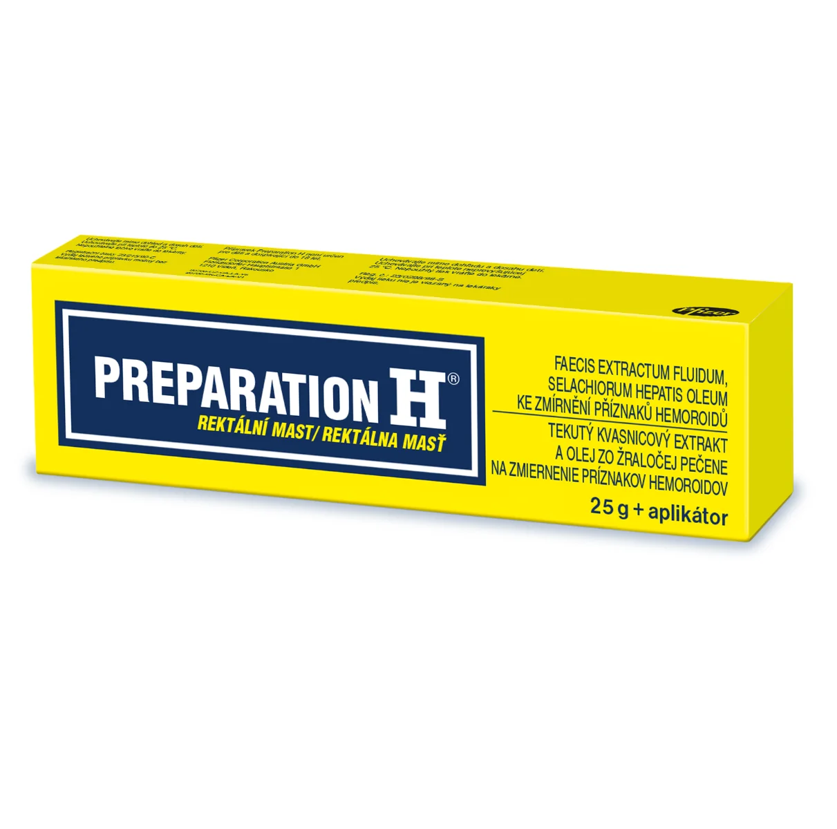 Preparation H masť 1x 12ks, rektálna masť na liečbu hemeroidov