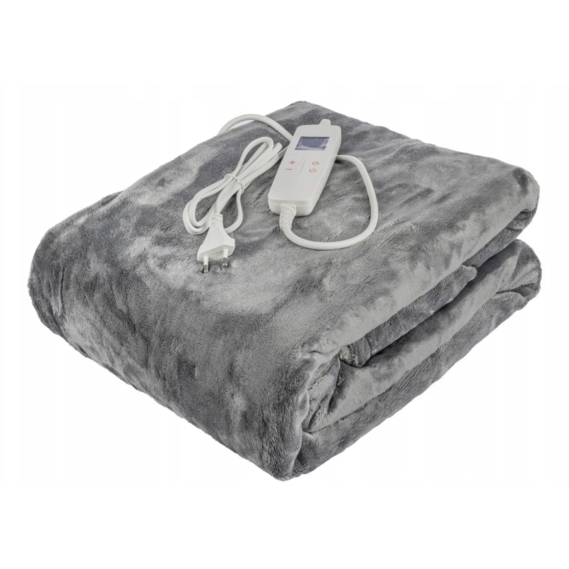 MG Soft Heat Blanket vyhrievacia deka 160 x 180cm, šedá
