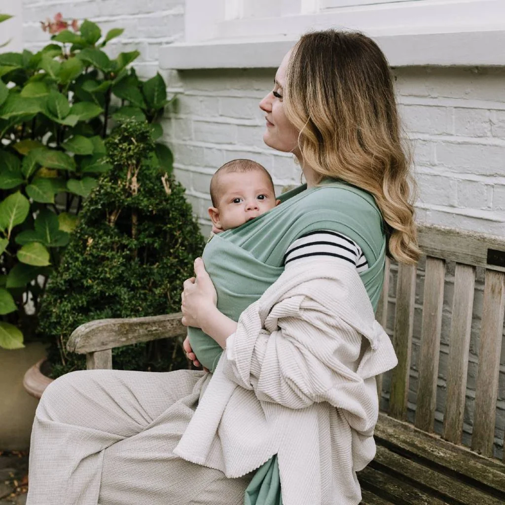 Nosič detí / šatka Classic Wrap - Sage Green