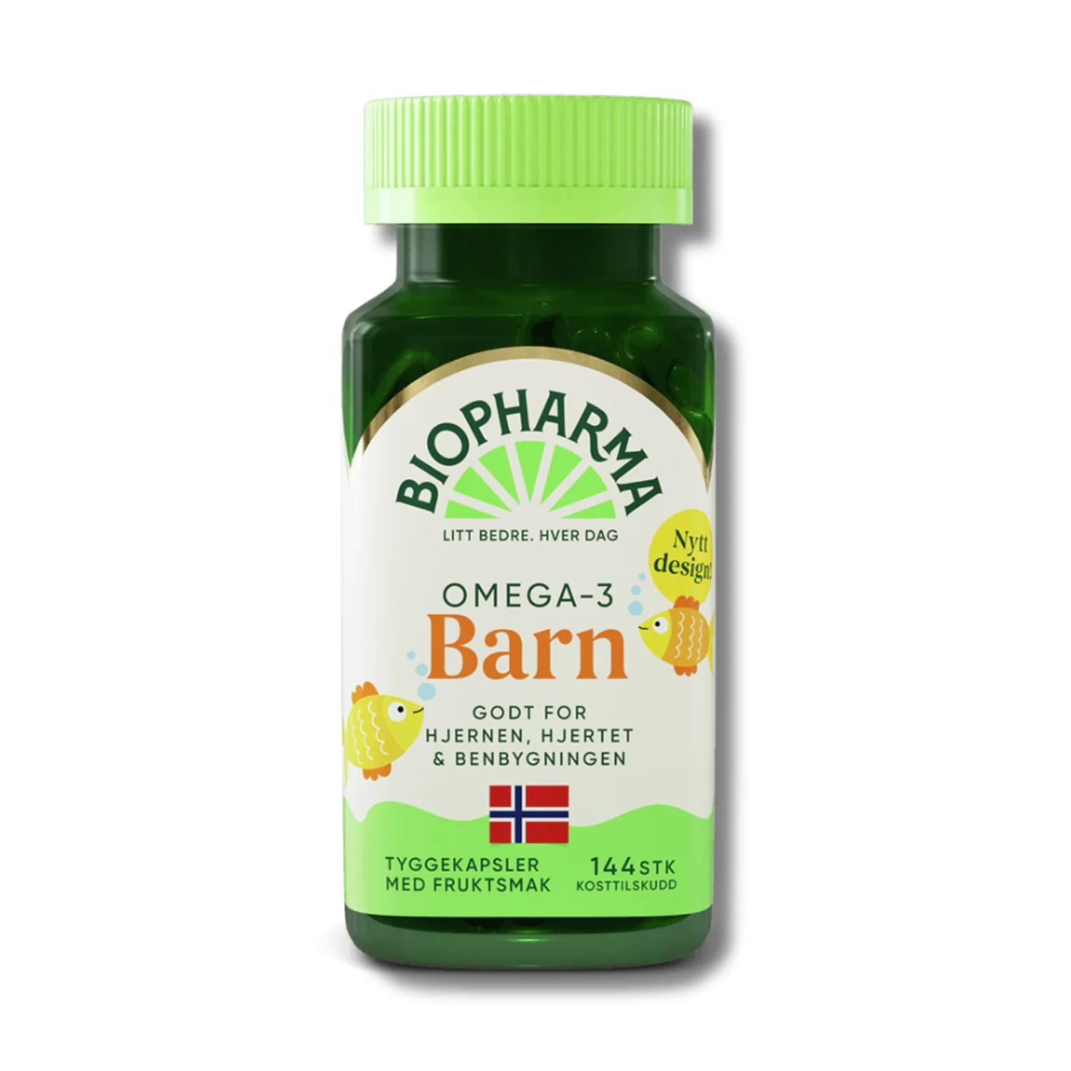 Omega 3 detské žuvacie kapsule 144 kapsúl