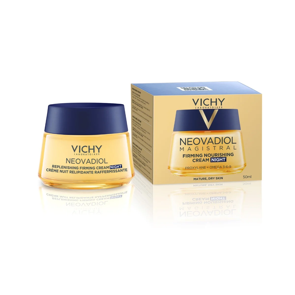 VICHY NEOVADIOL Nočný krém - postmenopauza 50ml 1×50 ml, nočný krém pre obdobie postmenopauzy