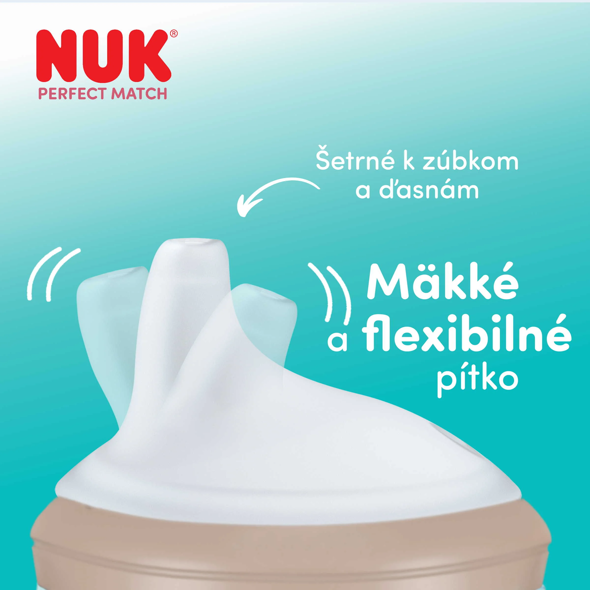NUK flaša na učenie Perfect Match SHEEP 150 ml 1 ks