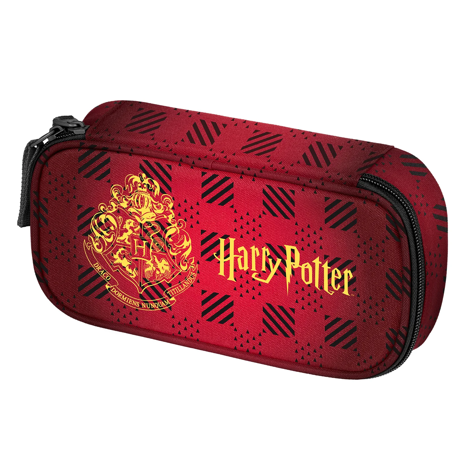 Baagl školský peračník etue Harry Potter Rokfort vínový GRS recyklovaný