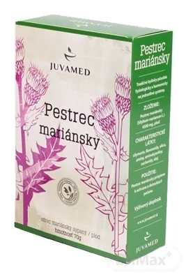JUVAMED PESTREC MARIÁNSKY - PLOD 1×70 g, sypaný čaj