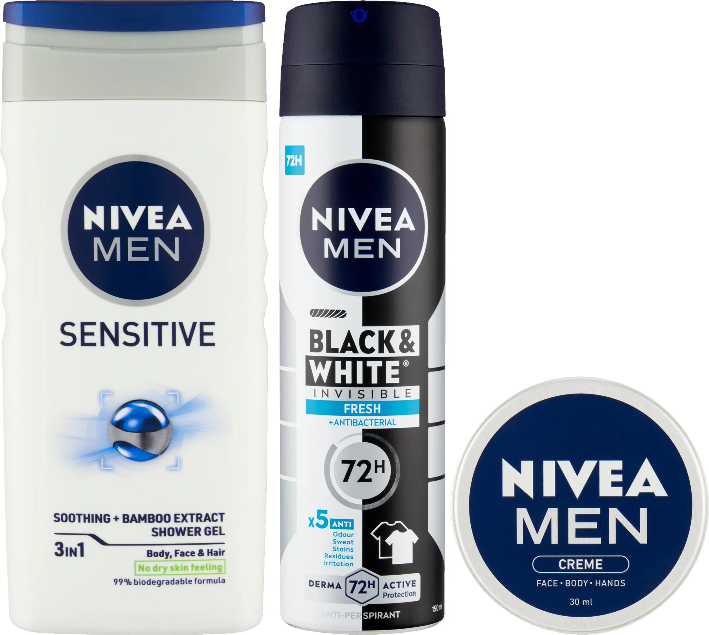NIVEA MEN BOX DEO FRESH 1×1 ks, darčekové balenie