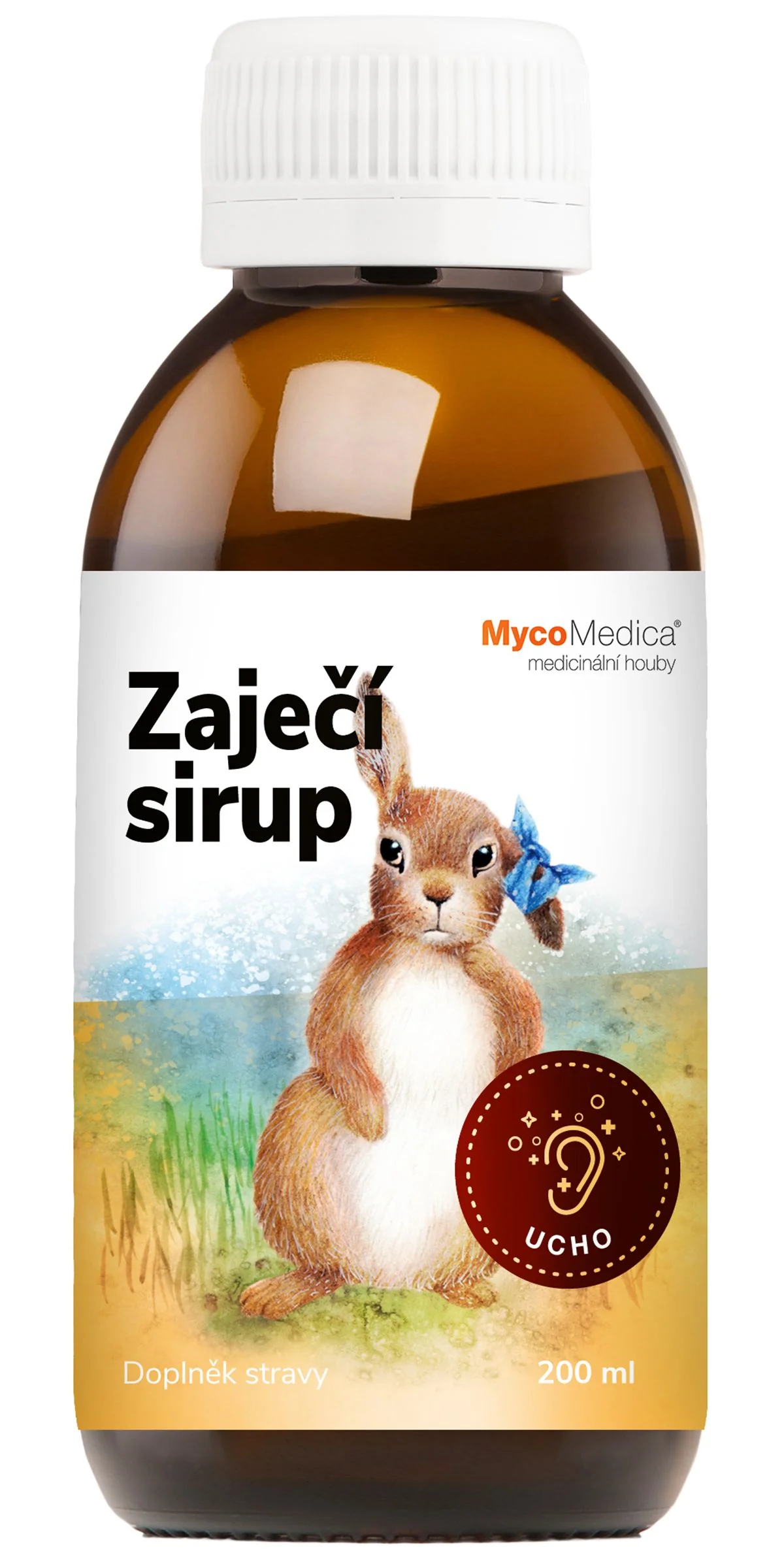 Mycomedica Zajaci Sirup 200ml 1×200 ml, výživový doplnok