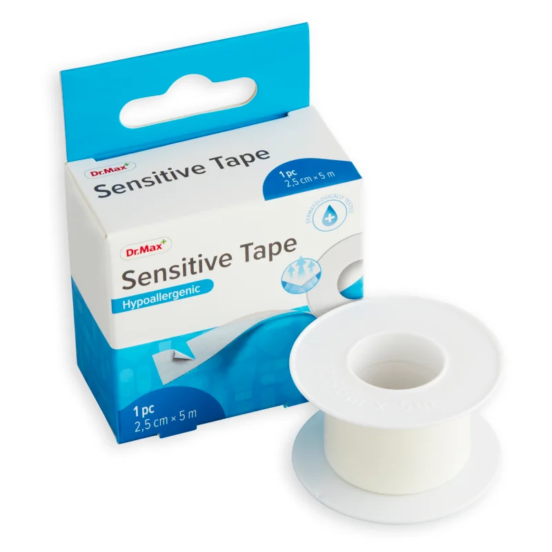 Dr. Max Sensitive Tape 1×1 ks, rozmer 2,5CM×5M
