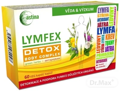 Astina LYMFEX 1×60 cps , doplnok výživy