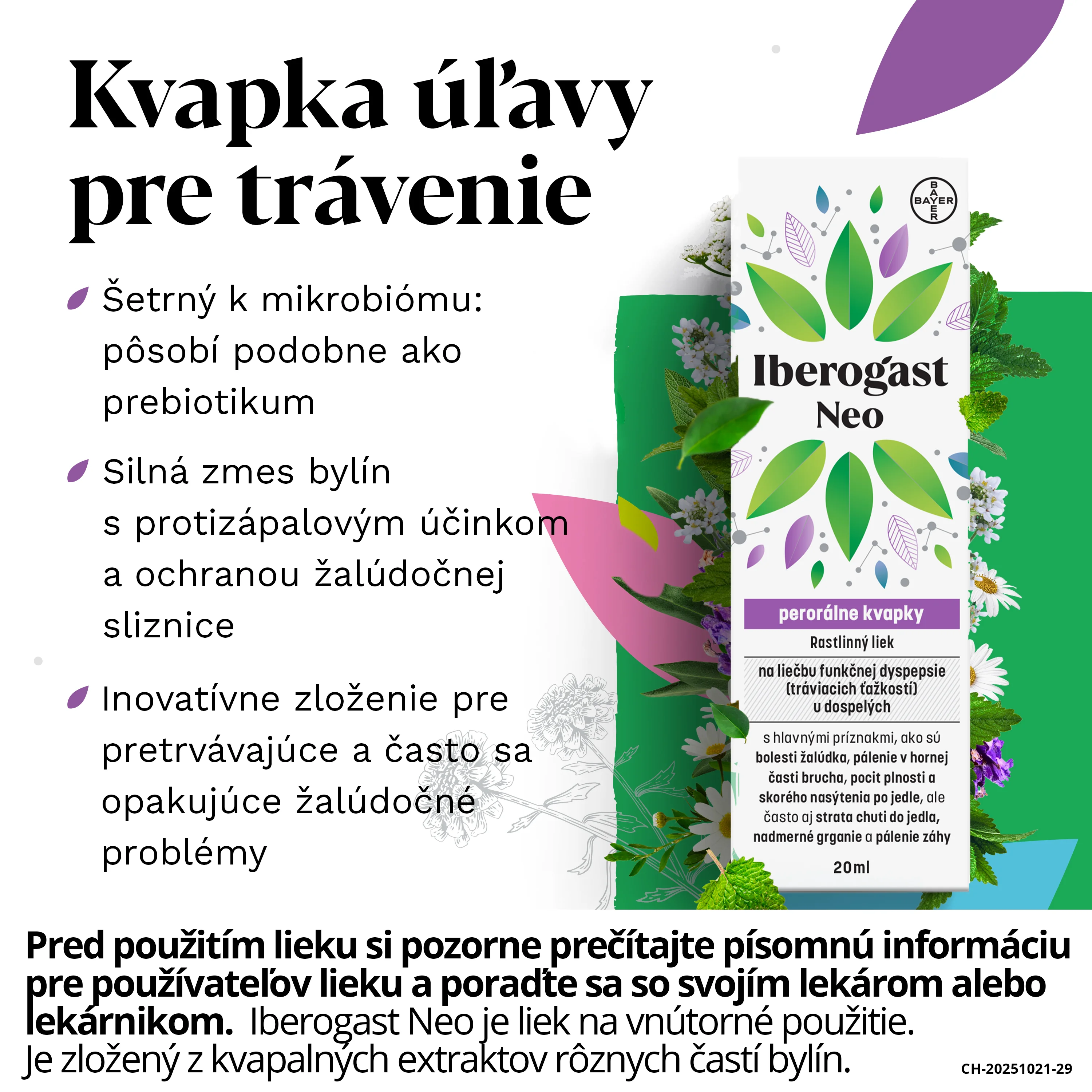 Iberogast Neo perorálne kvapky 100 ml