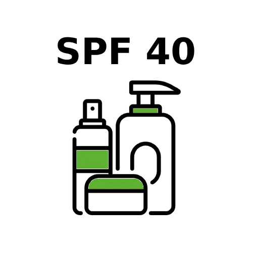 Krémy, spreje a oleje SPF 40