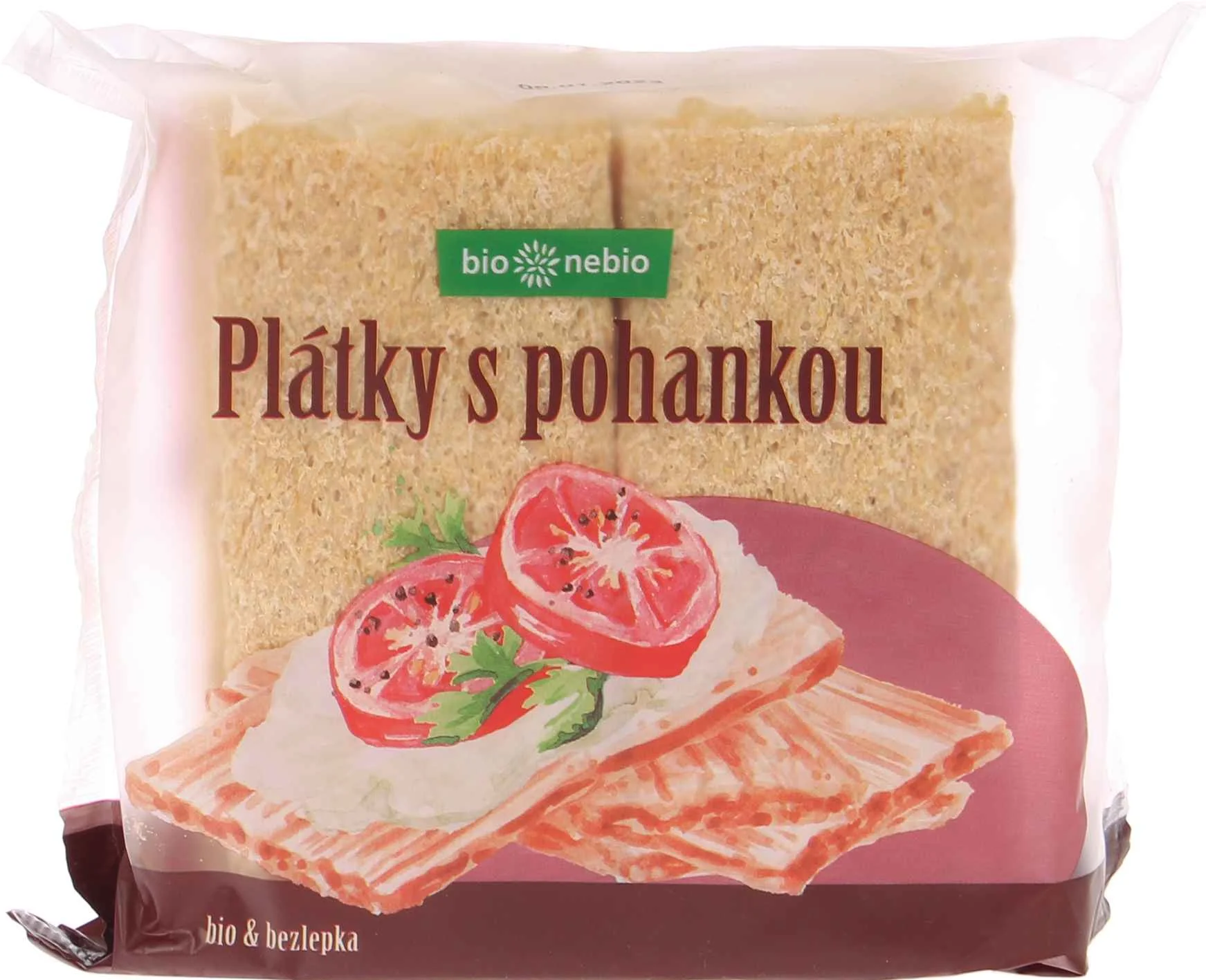 Bionebio Pohánkové Plátky Chrumkavé 100g 1×100 g, pohánkové plátky