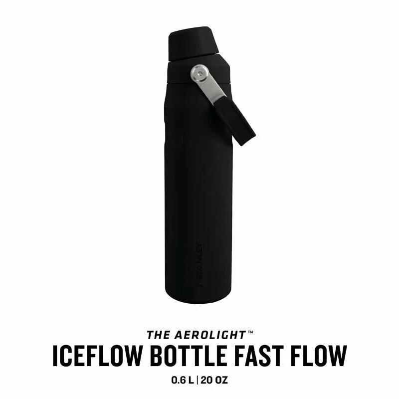 STANLEY Aerolight IceFlow Vodná fľaša rýchly tok 0.6L čierna