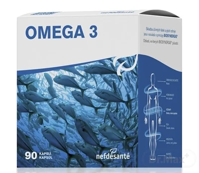 nefdesanté OMEGA 3 1×90 ks, výživový doplnok