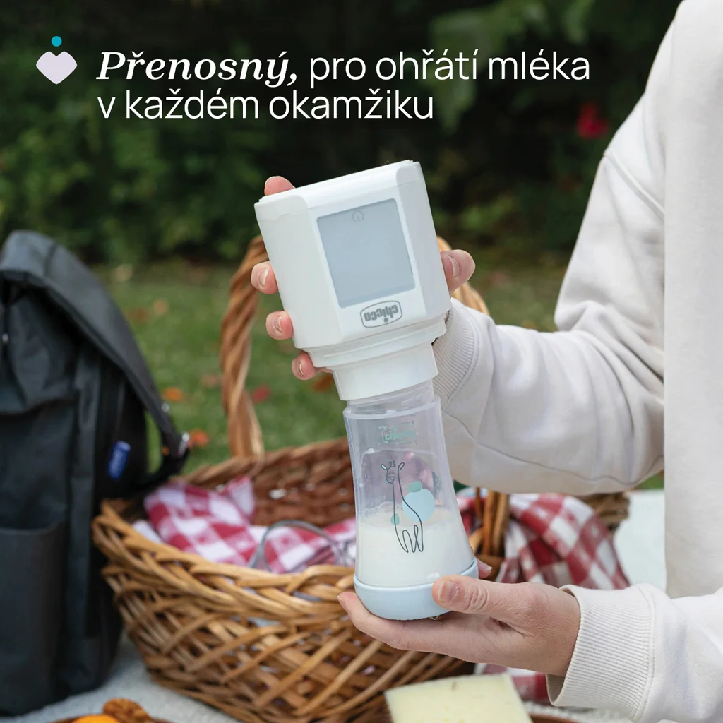 CHICCO Ohrievač a sterilizátor dojčenských fliaš Portable 1x1 ks