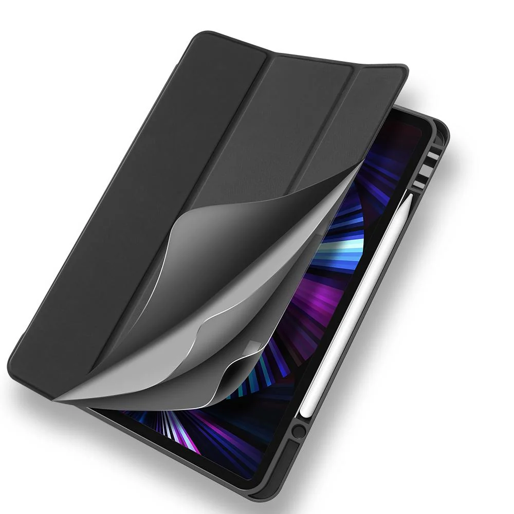Osom TPU gélový kryt na tablet s viacuhlovým stojanom Čierna, 1 x 14877