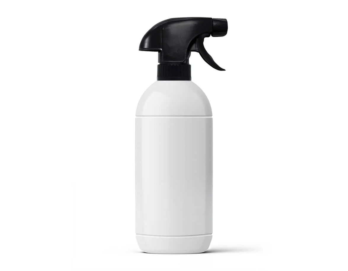 Plastová fľaša s čiernym rozprašovačom 500ml