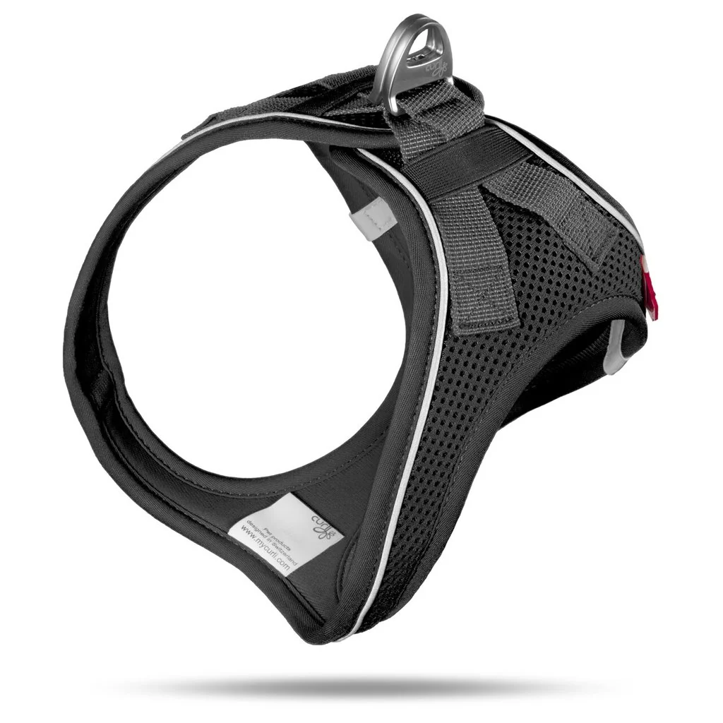 Postroj pre psov s magnetom Air-Mesh Black M 6-9 kg