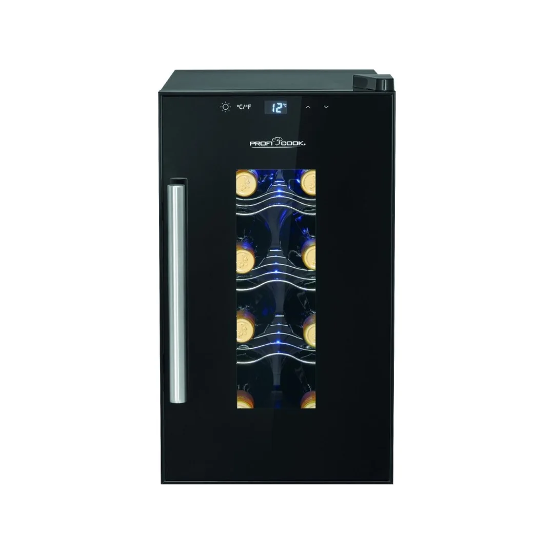 ProfiCook WK 1232 vinotéka 8 fliaš, 23 l, čierna