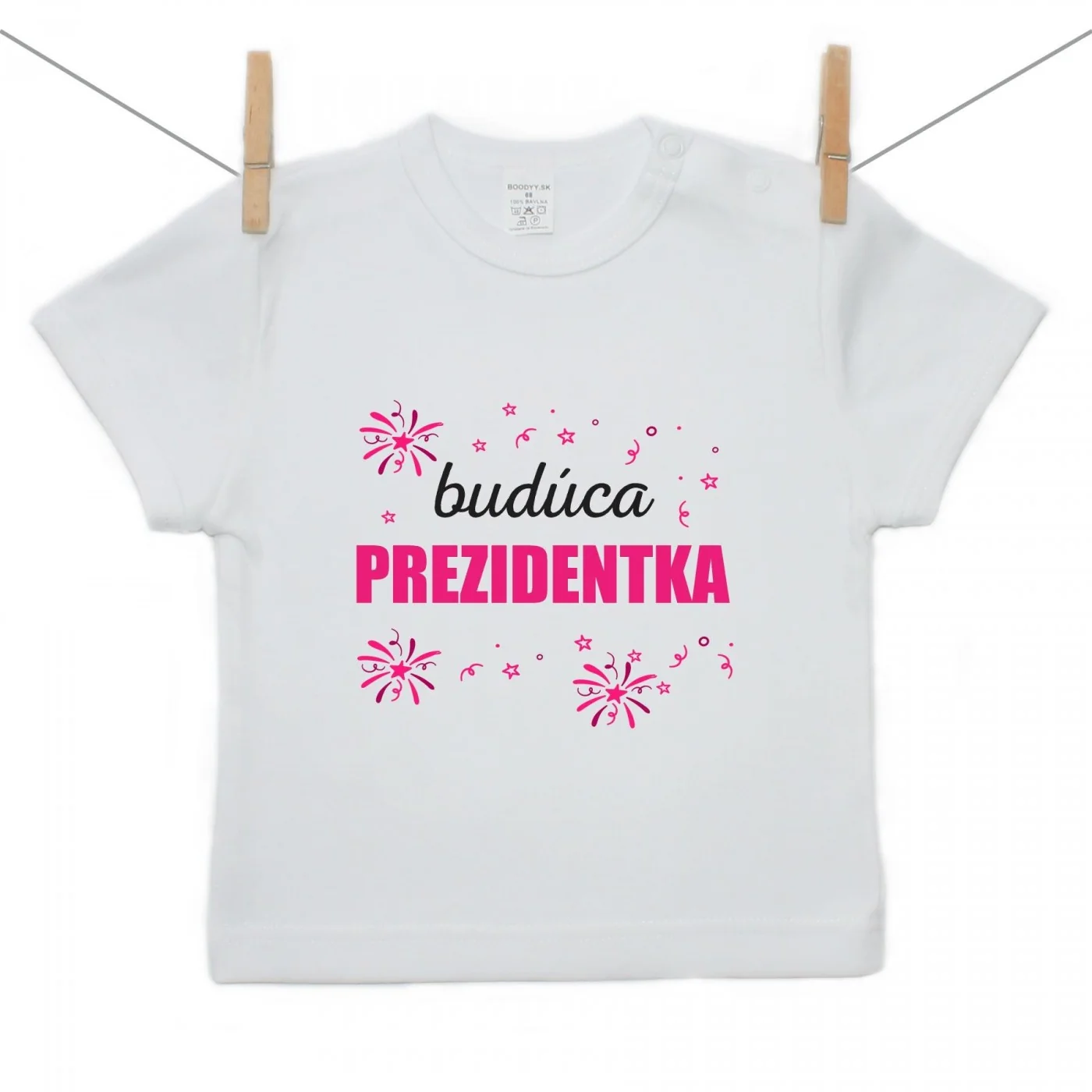 Boodyy Tričko s krátkym rukávom Budúca prezidentka Veľkosť: 140