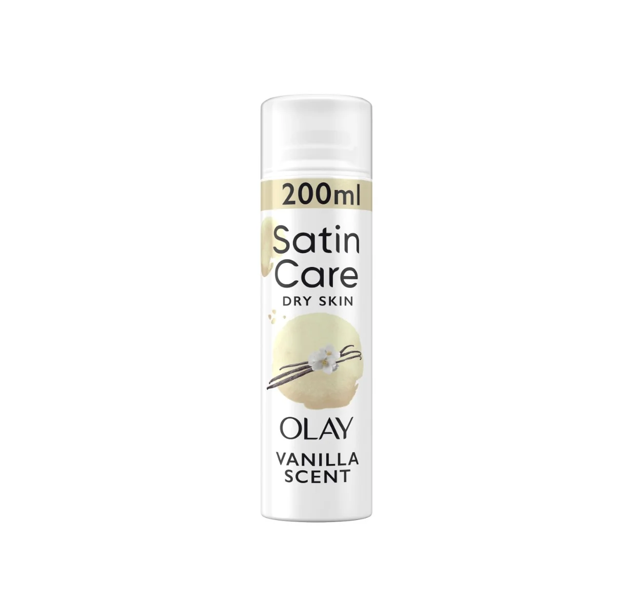 Gillete Satin Care Gel Olay Vanila dream 1×200 ml, gél na holenie