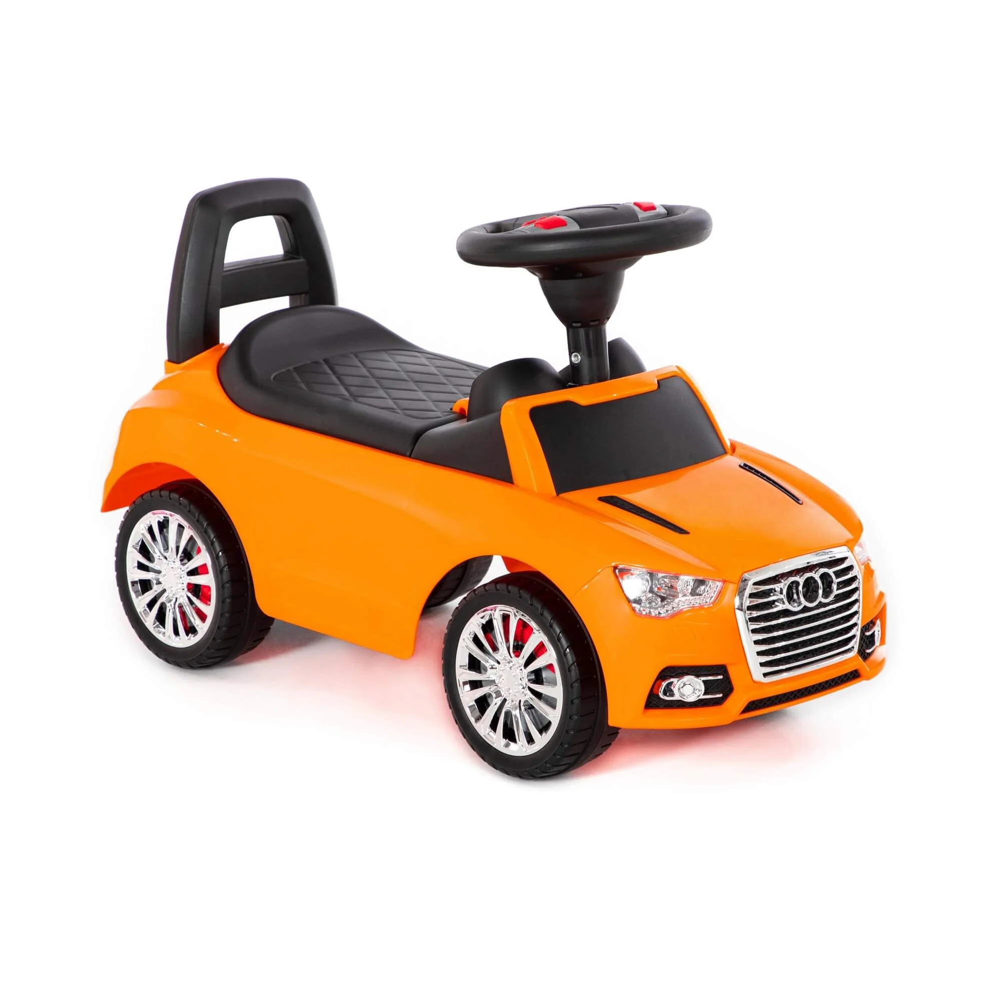 Odrážadlo SuperCar so zvukom oranžové , 8PL84569