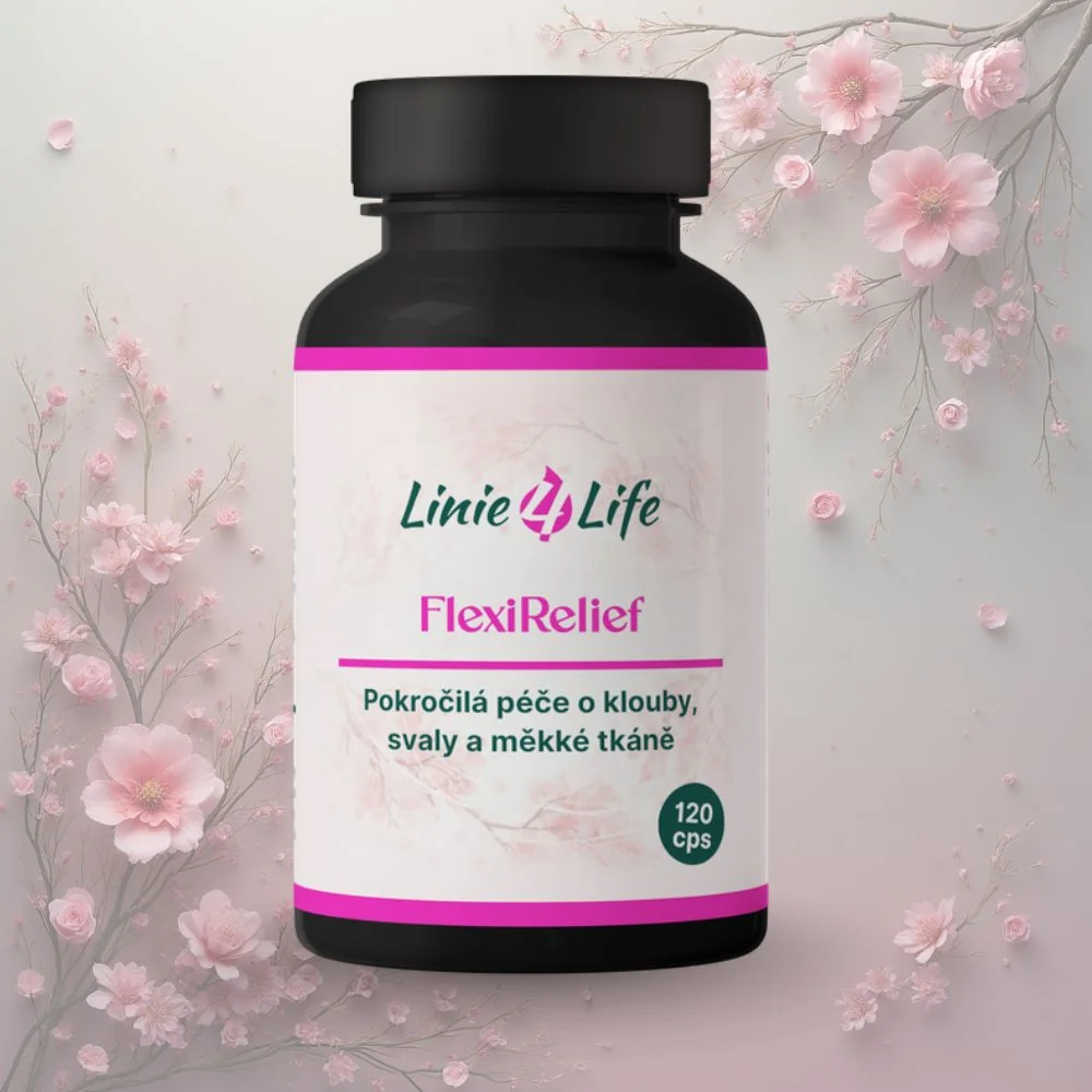 Linie4Life FLEXI RELIEF – výživa pre kĺby 120 kapsúl 120 kapsúl/30 dní