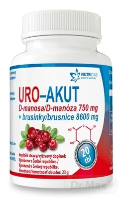 NUTRICIUS URO - AKUT 1×20 tbl, výživový doplnok