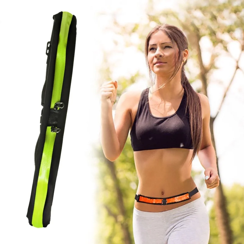 MG Running bežecký opasok zelený